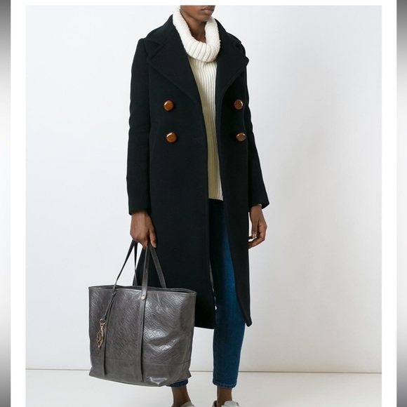 See by Chloe dark gray Andy Bisou washed leather tote 🩶 - Picture 14 of 14